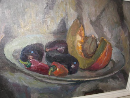 I.F.Volkow ( Russlad 20.Jh.) - Oel auf Leinwand / Leinwand auf Karton.